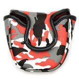 Magnetic  Closure Customized Golf Mallet Putter Covers Headcover Synthetic Leather Multi Style Color Free Shipping