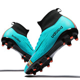 NEW 2019 Turf Indoor Men Women Soccer Shoes Kids Futsal Cleats Hard Court Training TF Football Boots Sport Sneakers Size 35-46