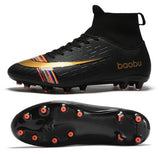 NEW 2019 Turf Indoor Men Women Soccer Shoes Kids Futsal Cleats Hard Court Training TF Football Boots Sport Sneakers Size 35-46