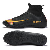 NEW 2019 Turf Indoor Men Women Soccer Shoes Kids Futsal Cleats Hard Court Training TF Football Boots Sport Sneakers Size 35-46