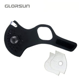 GLORSUN Air Pollution Winter Mouth Face Mask Anti Dust n99 fashion Printed custom wholesale sport breathing carbon bicycle Mask
