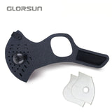 GLORSUN Air Pollution Winter Mouth Face Mask Anti Dust n99 fashion Printed custom wholesale sport breathing carbon bicycle Mask
