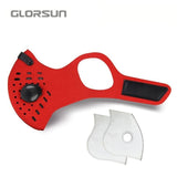 GLORSUN Air Pollution Winter Mouth Face Mask Anti Dust n99 fashion Printed custom wholesale sport breathing carbon bicycle Mask