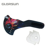 GLORSUN Air Pollution Winter Mouth Face Mask Anti Dust n99 fashion Printed custom wholesale sport breathing carbon bicycle Mask