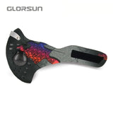 GLORSUN Air Pollution Winter Mouth Face Mask Anti Dust n99 fashion Printed custom wholesale sport breathing carbon bicycle Mask