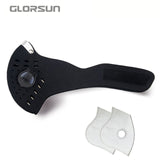 GLORSUN Air Pollution Winter Mouth Face Mask Anti Dust n99 fashion Printed custom wholesale sport breathing carbon bicycle Mask