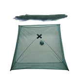 5 Layers Fishing Net Cage Utility Folding Fishing Net Portable Stake Small Mesh Net Durable Rust And Corrosion Resistant