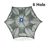 5 Layers Fishing Net Cage Utility Folding Fishing Net Portable Stake Small Mesh Net Durable Rust And Corrosion Resistant