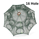 5 Layers Fishing Net Cage Utility Folding Fishing Net Portable Stake Small Mesh Net Durable Rust And Corrosion Resistant