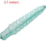 5 Layers Fishing Net Cage Utility Folding Fishing Net Portable Stake Small Mesh Net Durable Rust And Corrosion Resistant