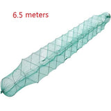 5 Layers Fishing Net Cage Utility Folding Fishing Net Portable Stake Small Mesh Net Durable Rust And Corrosion Resistant