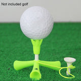 Accessories Easy Outdoor Adjustable Height Ball Holder Mini Golf Tee Rotatable Tripod Aids Anti-flying Self Standing Sport