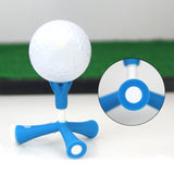 Accessories Easy Outdoor Adjustable Height Ball Holder Mini Golf Tee Rotatable Tripod Aids Anti-flying Self Standing Sport