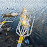 2019 Newly Stainless Steel Prong Harpoon Fish Fork Fishing Ice Breaker Drill Fishing Accessories Tackle Fishing Tool