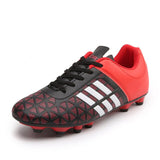 Outdoor Men Boys Soccer Shoes Football Boots High Ankle Kids Cleats Training Sport Sneakers Size 35-45 Futsal Shoe Dropshipping
