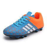 Outdoor Men Boys Soccer Shoes Football Boots High Ankle Kids Cleats Training Sport Sneakers Size 35-45 Futsal Shoe Dropshipping