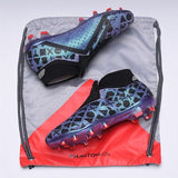 Mens High Ankle Football Boots Sports Phantom VSN Elite DF FG Soccer Shoes x J x PSG Phantom Vision FG Outdoor Soccer Cleats