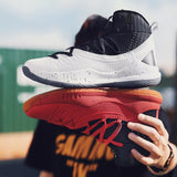 2019 Men Basketball Boots High Top Men Basketball Shoes Rubber Sole Man Ball Ankle Boots High Quality Basket Sneakers