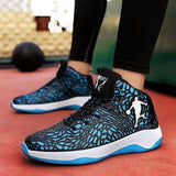 2019 Summer New Men Basketball shoes Boy Breathable Damping Sneakers Student Light Training Sports Boots Indoor Match Ball Shoes