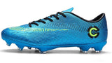 Men's High Top Training Ankle AG Sole Outdoor Cleats Football Shoes Spike High Ankle Men Crampon Football Boots Original Cleats
