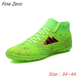Hot Sale Mens Soccer Cleats High Ankle Football Shoes Long Spikes Outdoor Soccer Traing Boots For Men Women Soccer Shoes Child