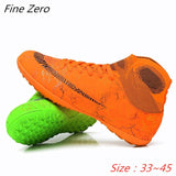 Hot Sale Mens Soccer Cleats High Ankle Football Shoes Long Spikes Outdoor Soccer Traing Boots For Men Women Soccer Shoes Child