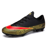 Men Soccer Shoes 2019 New Long Spikes Top Sports Sneakers Cleats Turf Male Football Shoes Men Trainer Foot Ball Shoes Zapatillas