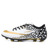Indoor Turf Soccer Shoes Mens High Ankle Football Boots Original Superfly Soccer Cleats Shoes Boys Kids Training Futsal Sneakers