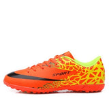 Indoor Turf Soccer Shoes Mens High Ankle Football Boots Original Superfly Soccer Cleats Shoes Boys Kids Training Futsal Sneakers